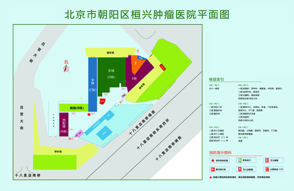 污黄片北京市朝阳区桓兴肿瘤医院平面图